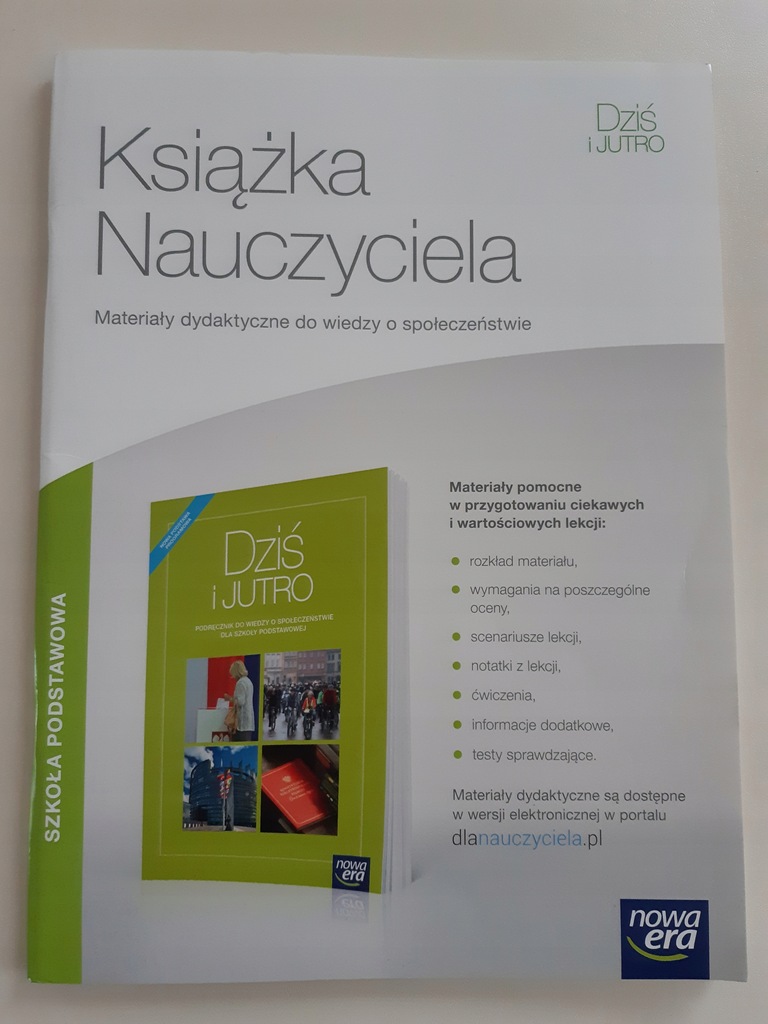Dziś I Jutro Wos Klasa 8 Dziś i jutro 8 książka nauczyciela testy WOS - 7599280851 - oficjalne