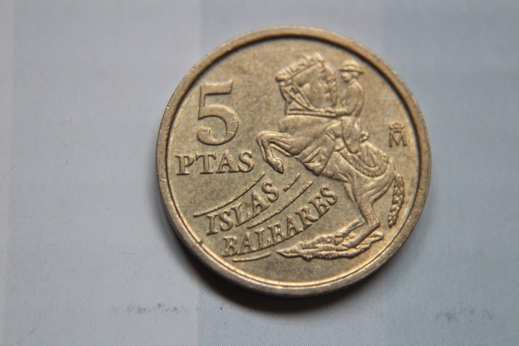 5 PESETAS 1997 HISZPANIA  - W367