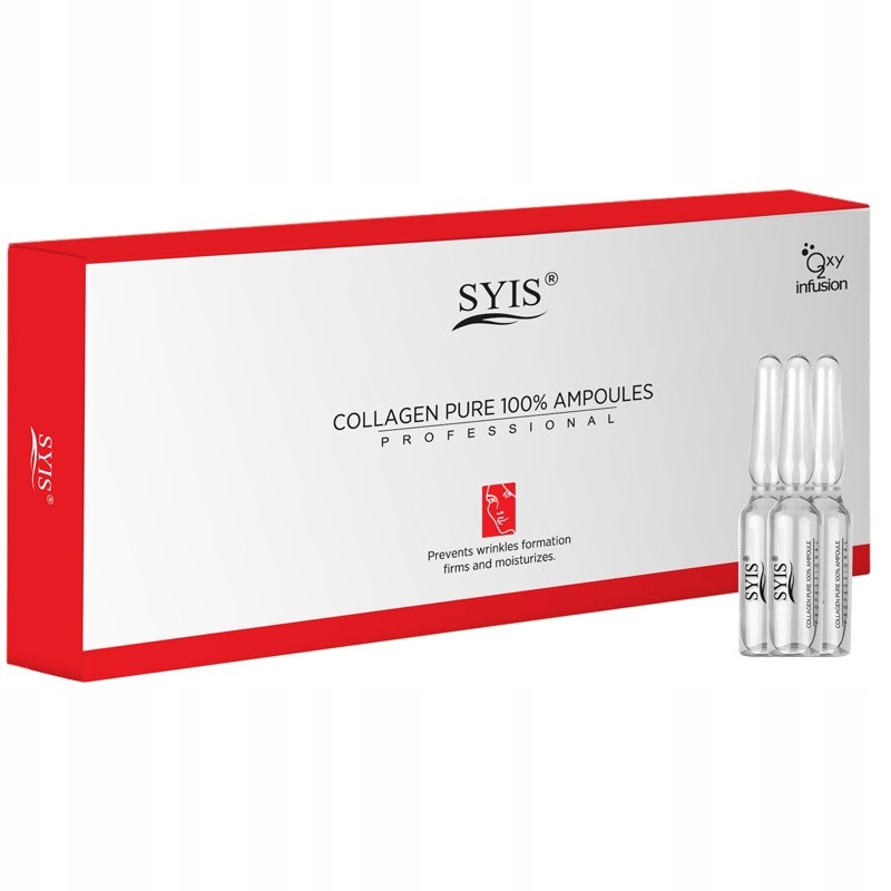 Syis ampułki pure collagen 100 % 10 x 3 ml