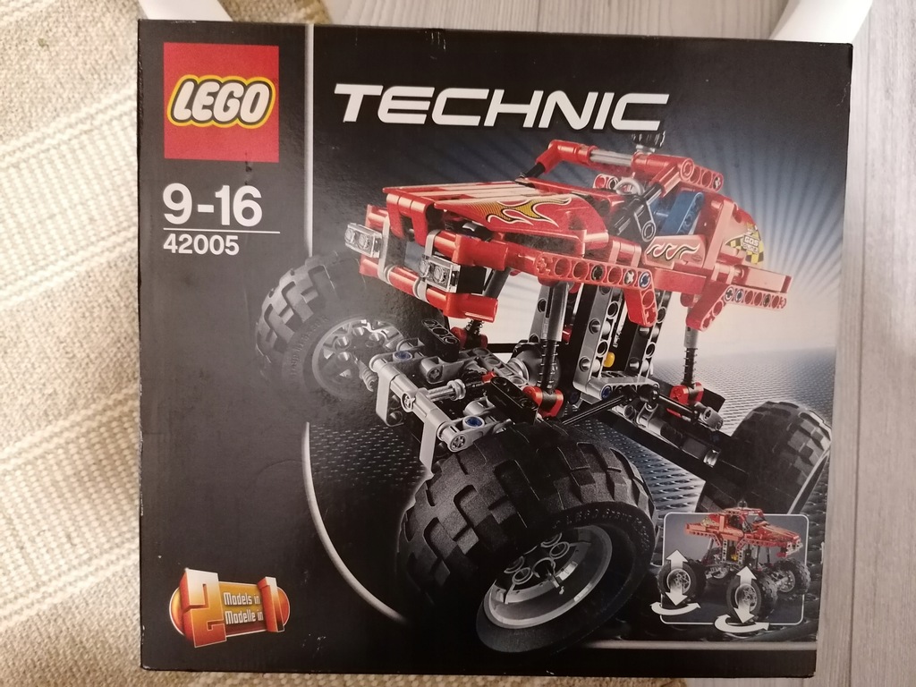 Lego Technic 42005 Monster Truck 2w1