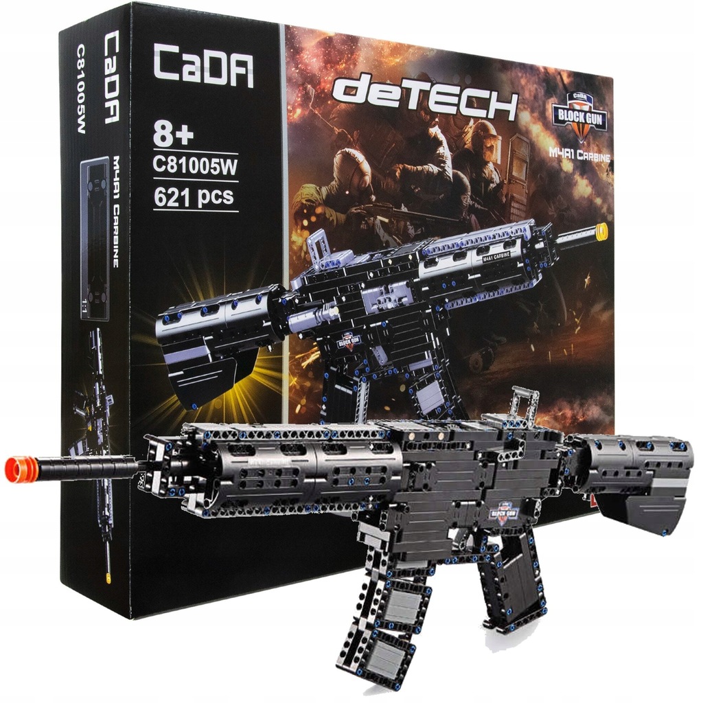 Klocki plastikowe CADA Block Gun Karabin M4A1