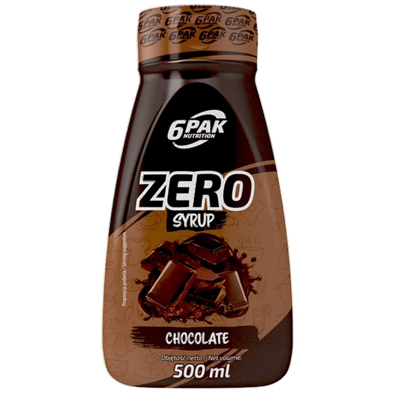 6PAK Syrop Zero Kcal 500ml Chocolate Czekoladowy