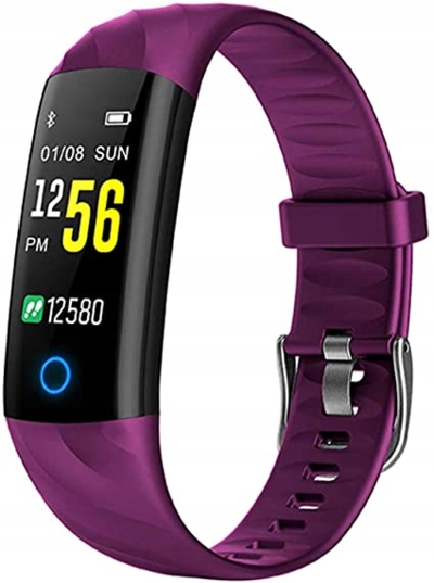 JOYLIVECY FITNESS TRACKER SMARTBAND FIOLETOWY