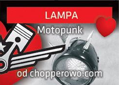 lampa LED ------ MotoPunk ------ od chopperowo.com