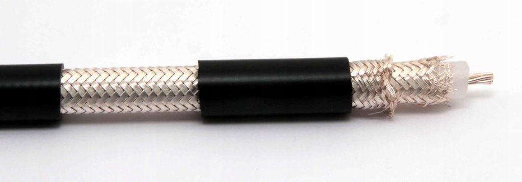 RG 214 / U - ZH Kabel Koncentryczny izolacja LS0H MIL-C-17F SIVA - 100m