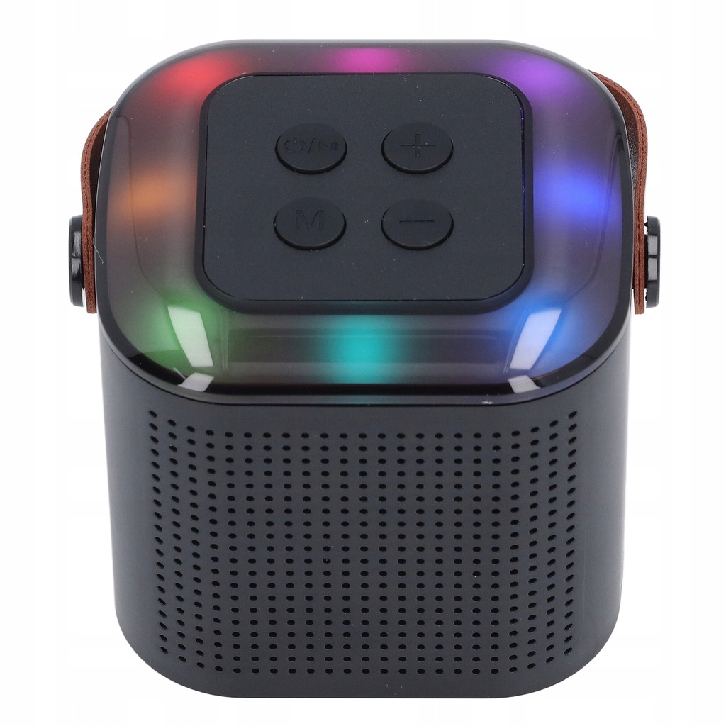 Mini sprzęt do karaoke z 2 mikrofonami Bezprzewodowy kolorowy UI