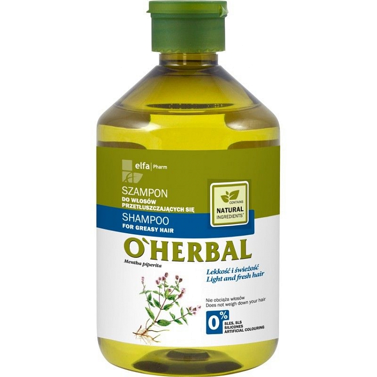 O'Herbal szampon do włosów przetłuszczających się