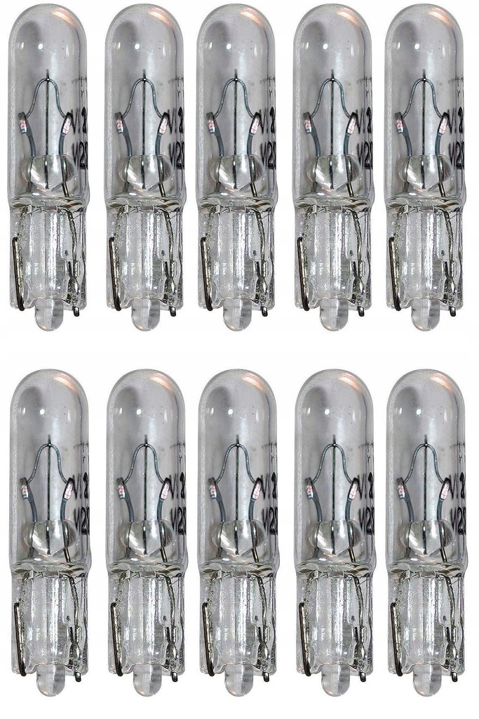 Żarówka, T5 W2 X 4,6d, 12 V, 1,2 W