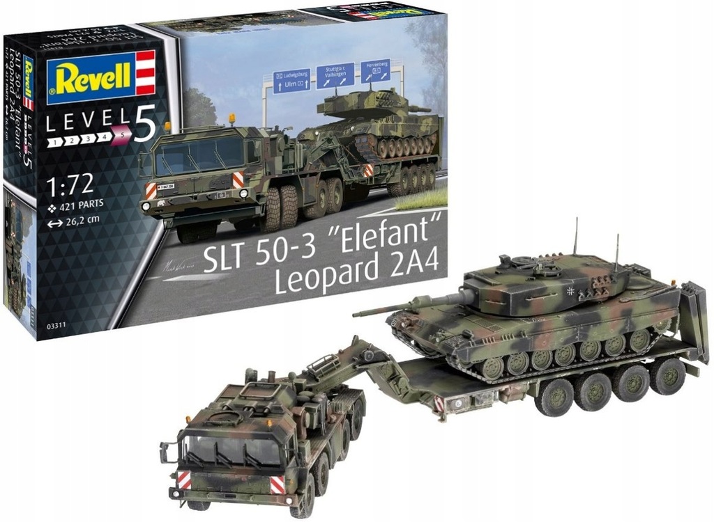 Купить Комплект модели Revell SLT 50-3 Elefant + Leopa: отзывы, фото, характеристики в интерне-магазине Aredi.ru