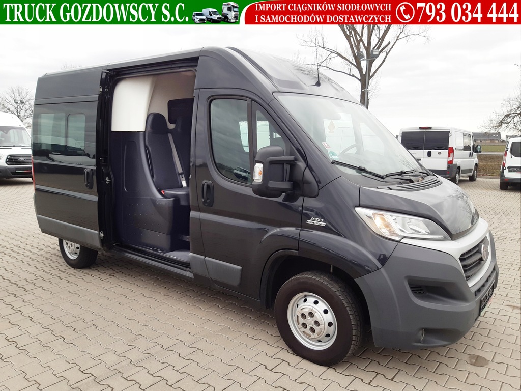 FIAT DUCATO L2H2 BRYGADÓWKA 6-osób 16r 2,3/150KM