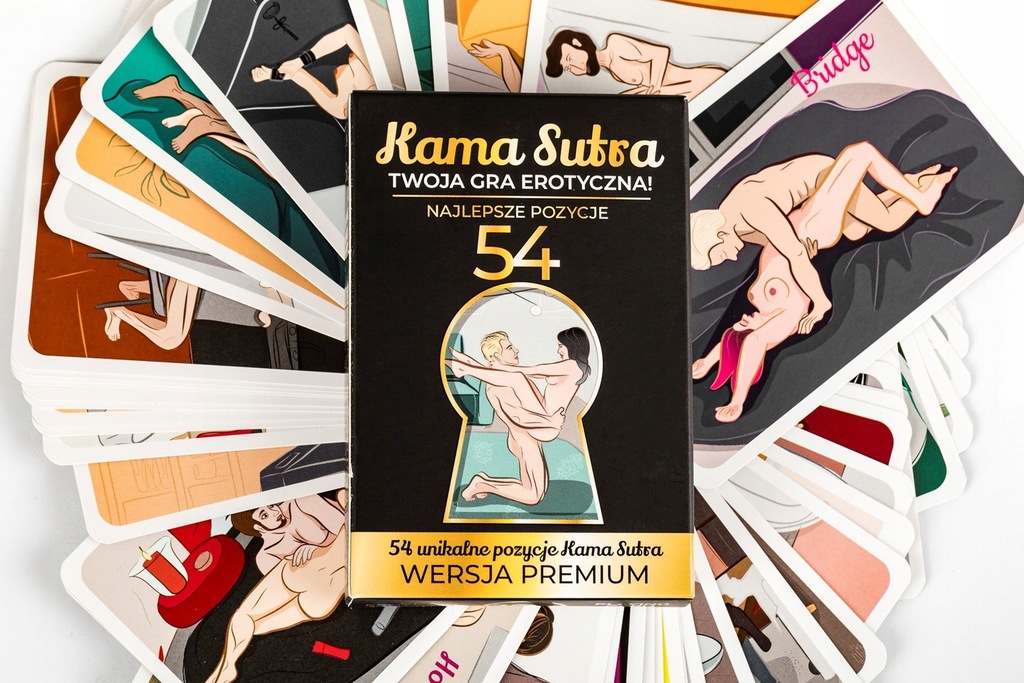 Karty z pozycjami Kama Sutra Premium