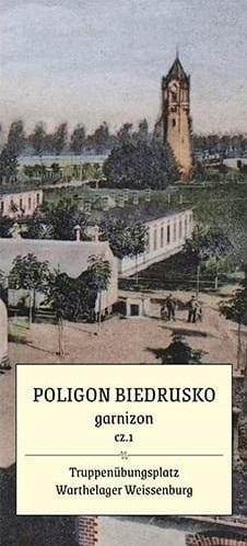 POLIGON BIEDRUSKO CZ.1 GARNIZON. PLAN 1901-1945