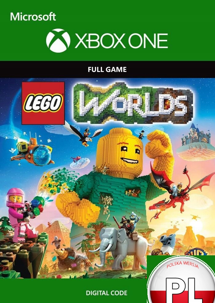 LEGO WORLDS XBOX ONE SERIESS X/S KLUCZ PL VPN