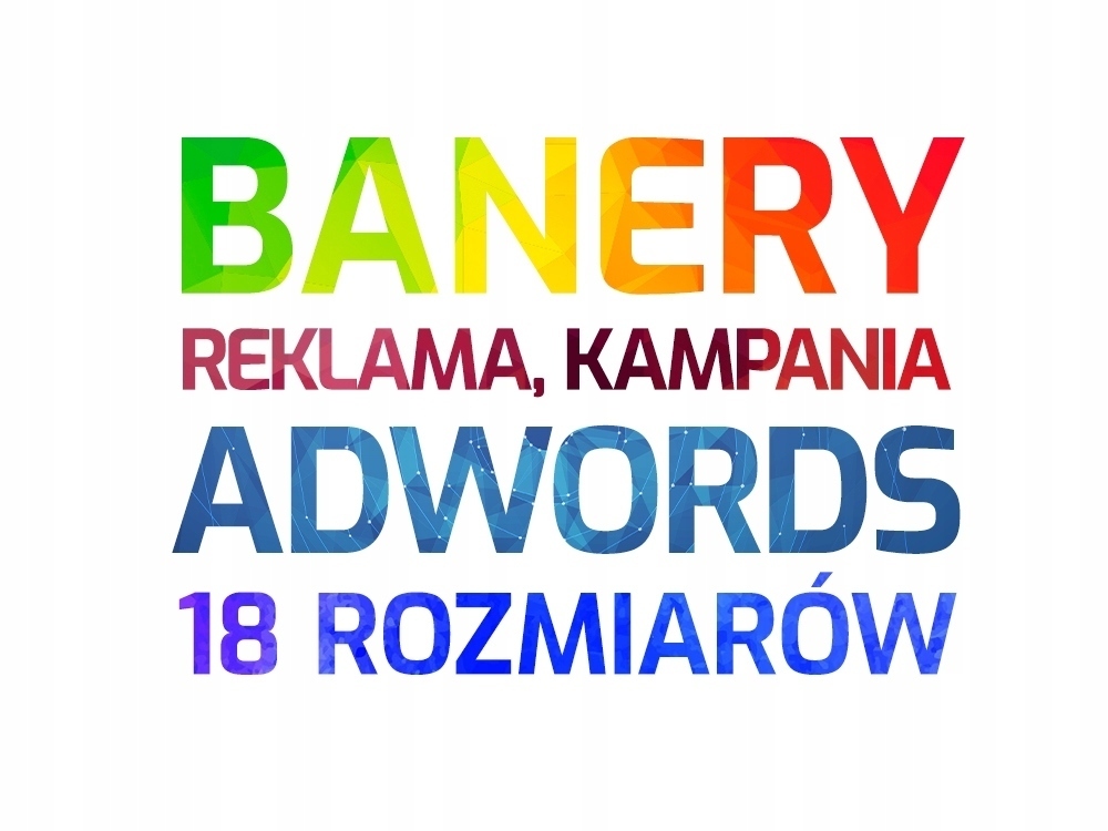 BANERY REKLAMOWE WWW Google AdWords 18 sztuk.