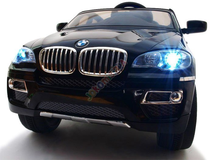 BMW X6 DLA DZIECI BIAŁE KOŁA EVA,2 SILNIKI 45W