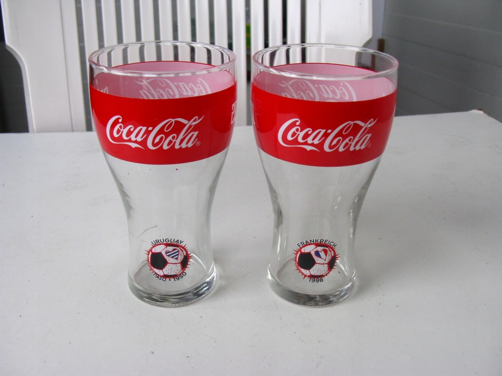 2 x szklanka Coca Cola Mistrzostwa Brazylia 2014