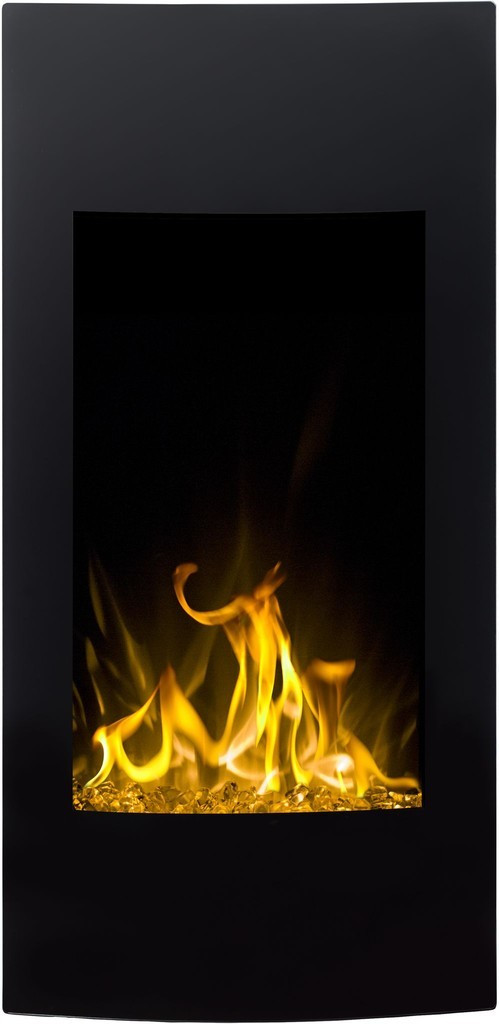 Kominek elektryczny ścienny PIONOWY Mercury,realistyczny efekt ognia-AFLAMO