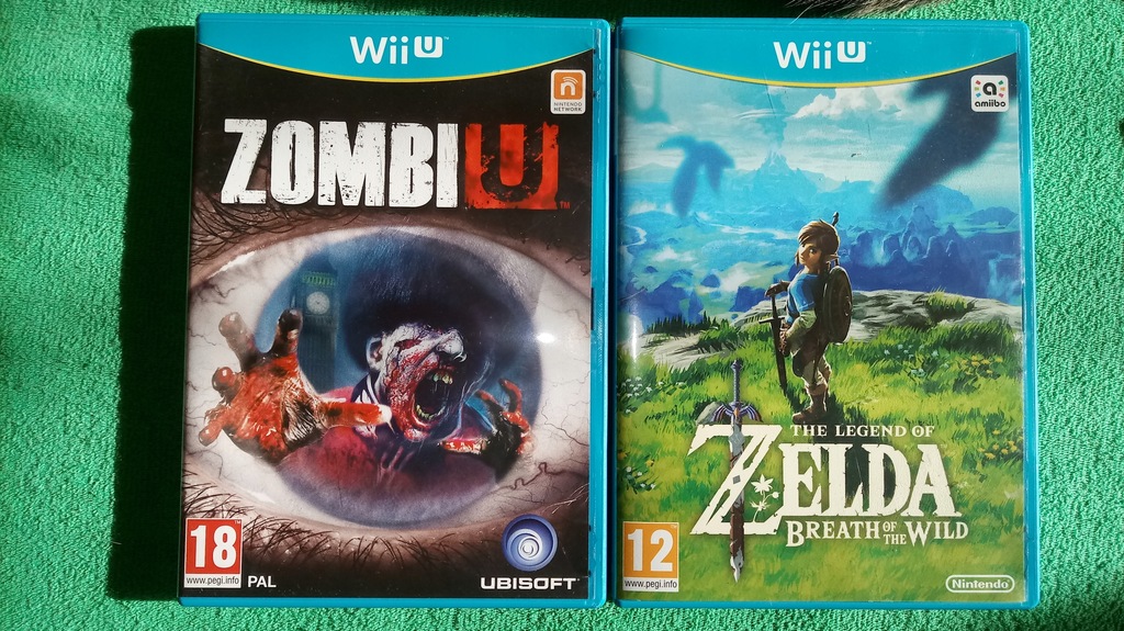 Wii U Zelda Breath of the Wild + Zombi U