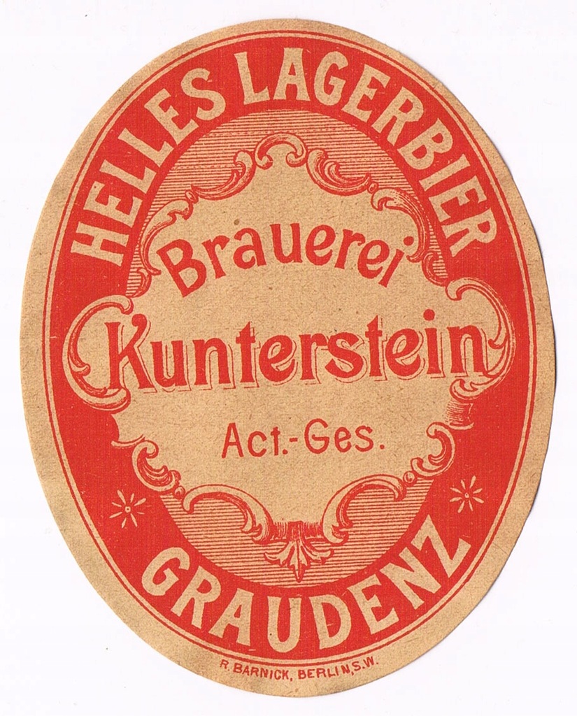 Grudziądz Kuntersztyn PW 06 HELLES LAGERBIER