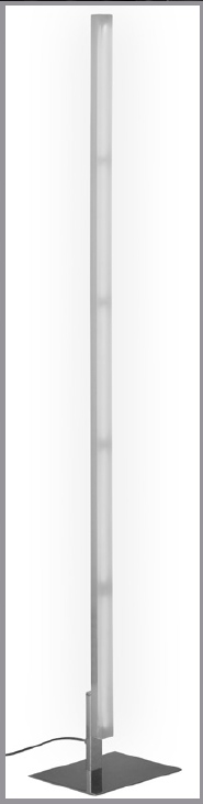 Lampa stojąca LED ciepła biel podłogowa 120cm
