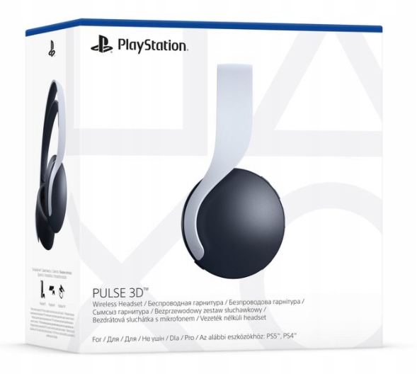 SŁUCHAWKI BEZPRZEWODOWE SONY PULSE 3D PS4 PS5 VR