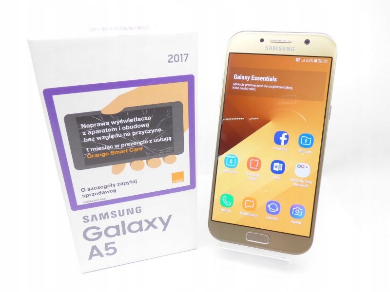 SAMSUNG GALAXY SM-A520F KOMPLET GWARANCJA