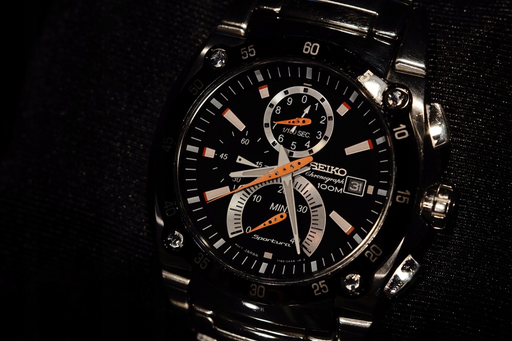 Seiko SPORTURA Chronograph SZAFIR SPC001 8769457188 oficjalne archiwum Allegro
