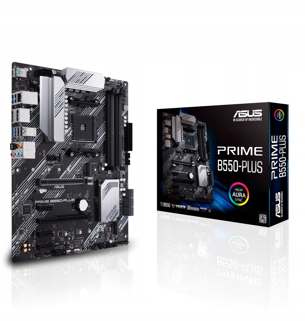 Płyta główna ASUS PRIME B550-PLUS AM4 4xDIMM M.2