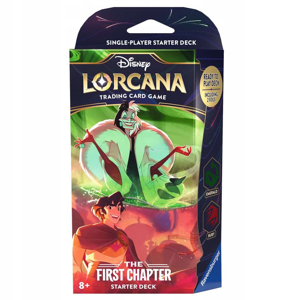 Disney Lorcana: The First Chapter - Talia, Starter Deck - Ruby & Emerald