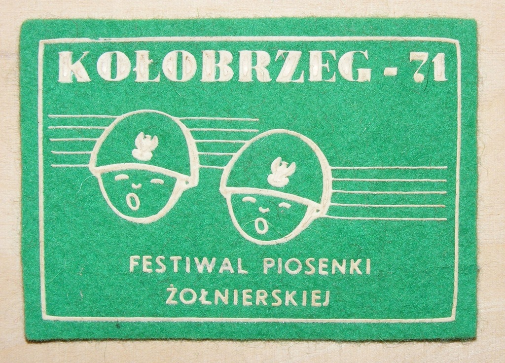 LWP FESTIWAL PIOSENKI ŻOŁNIERSKIEJ KOŁOBRZEG 1971