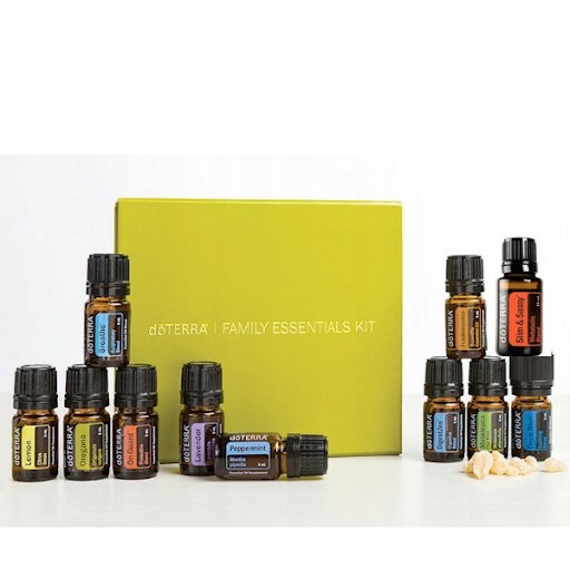 ZESTAW OLEJKI ETERYCZNE doTERRA FAMILY 10 szt - 9850845479 - oficjalne  archiwum Allegro