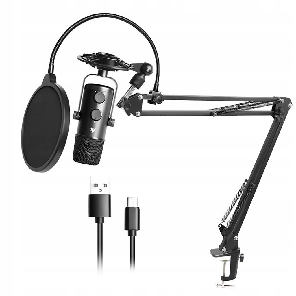 MAONO AU-903S zestaw mikrofon pojemnościowy USB