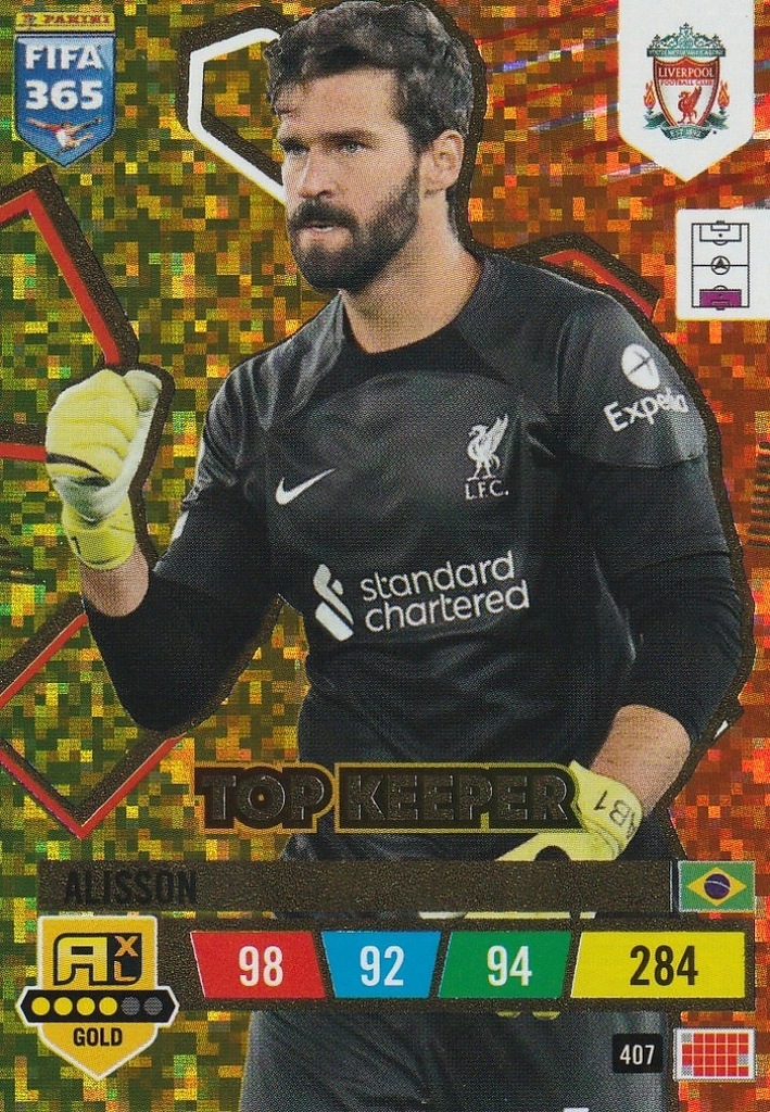 FIFA 365 2023 TOP KEEPER ALISSON 407 13083875203 oficjalne