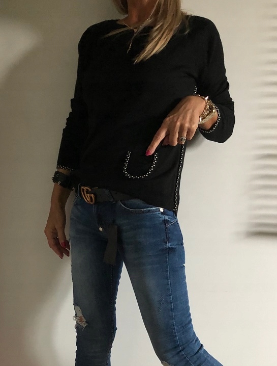 Oryginalny obłedny sweter Armani Jeans M