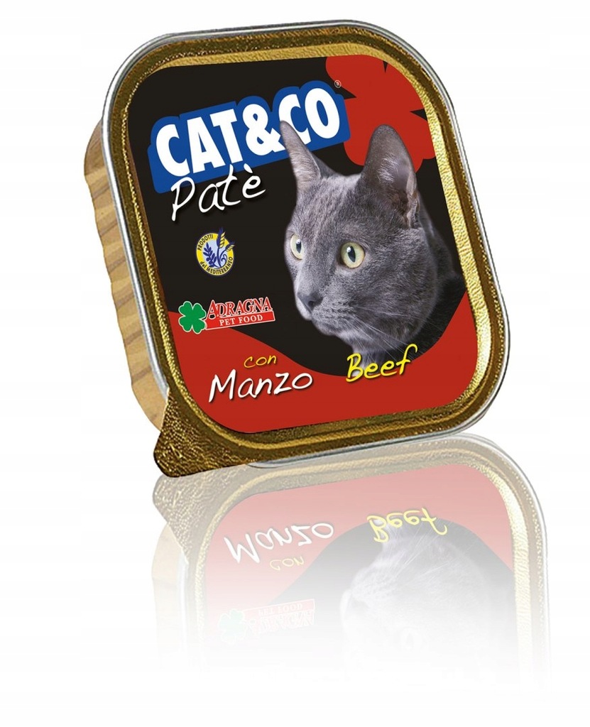 Cat&Co pasztet z wołowiną 100g