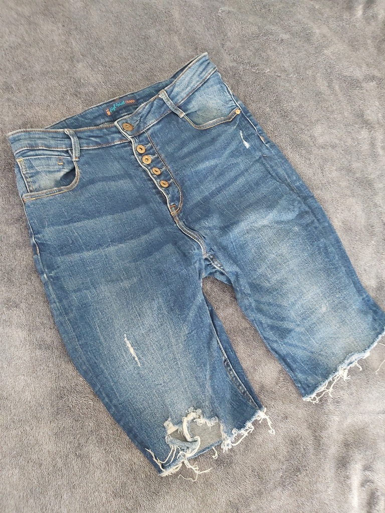 Szorty bermudy jeansowe Cropp L