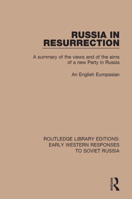 Russia in Resurrection - Europasian, English EBOOK