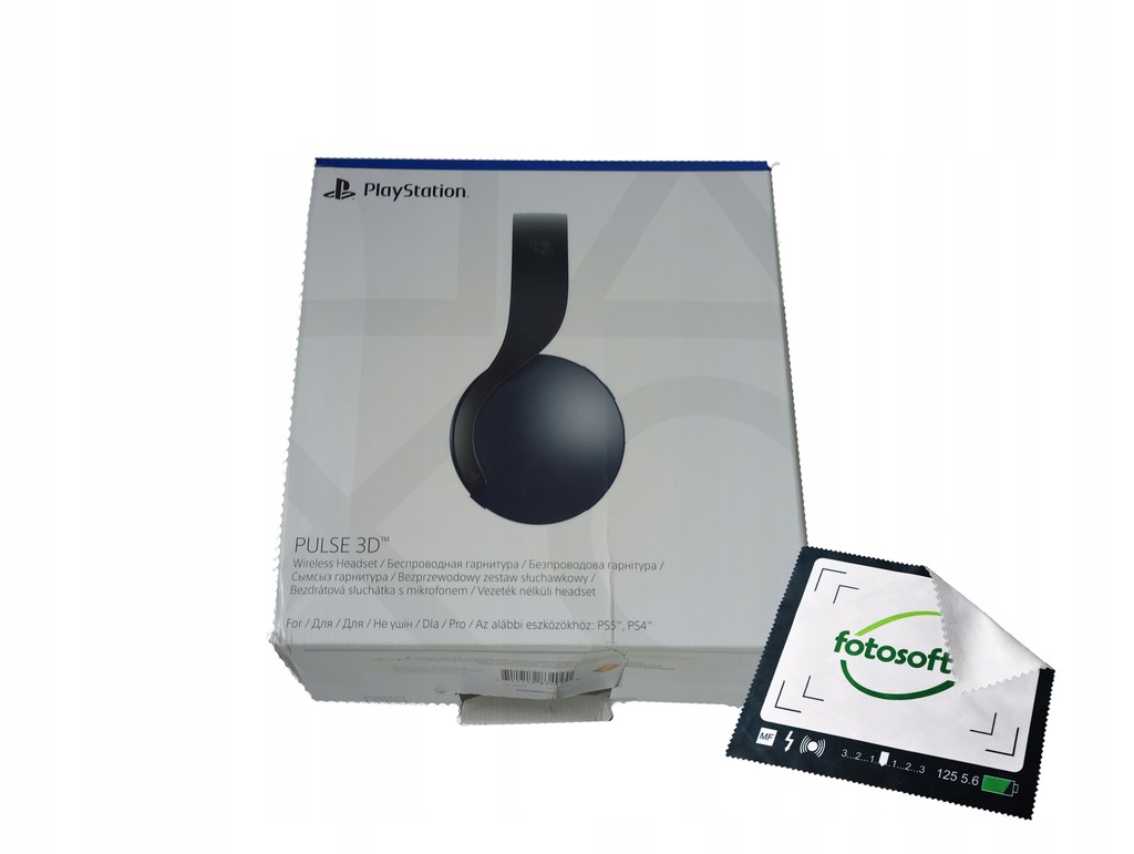 Słuchawki Sony PlayStation 5 Bezprzewodowe PULSE3D - USZKODZONE PUDEŁKO