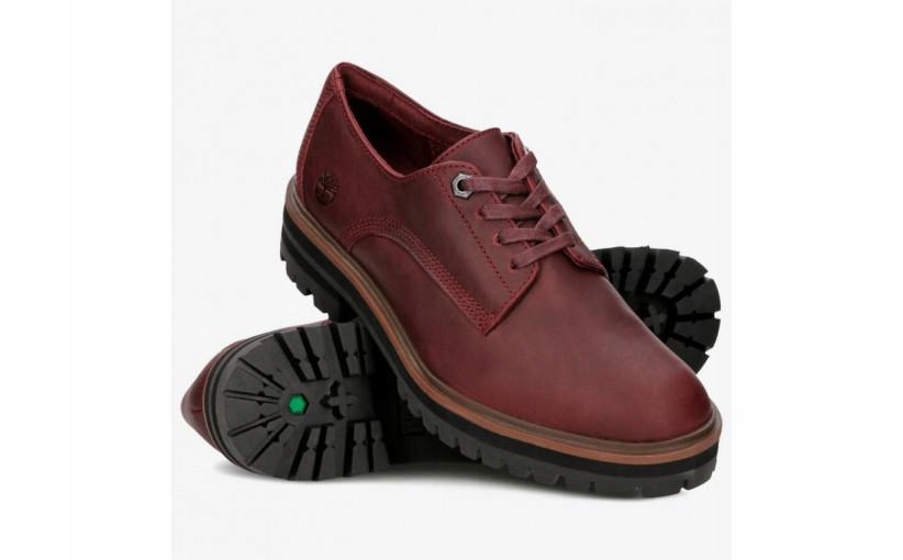 H1D033 PÓŁBUTY SKÓRZANE OXFORDKI TIMBERLAND 40