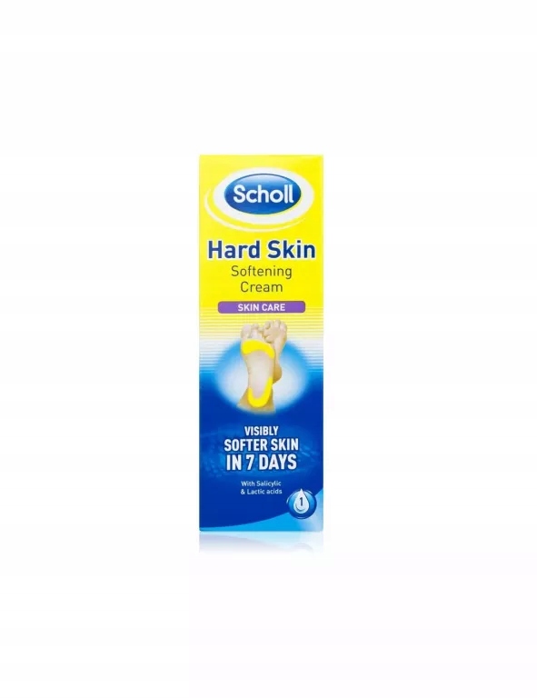 SCHOLL KREM ZMIĘKCZAJĄCY TWARDĄ SKÓRĘ STÓP 60 ML