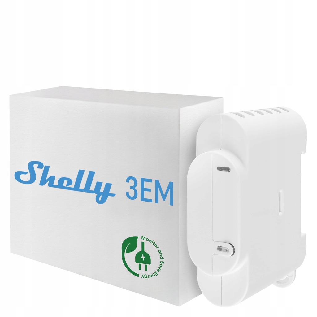SHELLY 3EM WIFI3 FAZOWY LICZNIK ENERGII WLAN