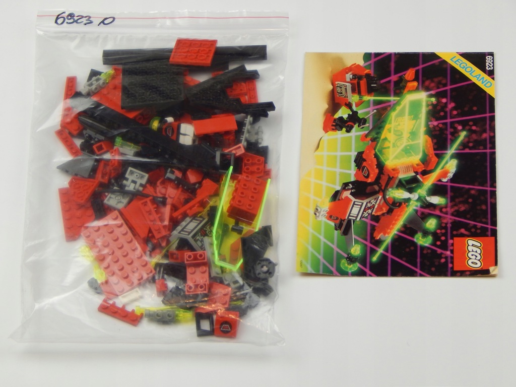 LEGO SET 6923 MTRON SPACE Z INSTRUKCJĄ UNIKAT VINTAGE LEGOLAND