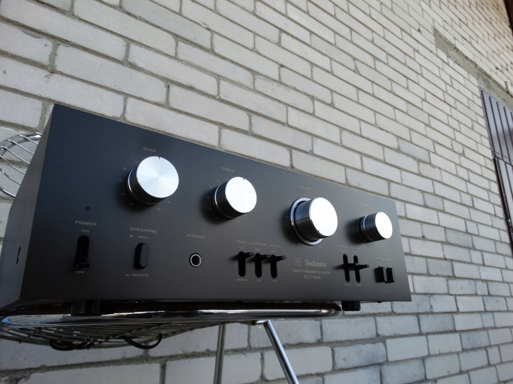 TECHNICS SU-7100K PORZĄDNY MARKOWY WZMACNIACZ !!!
