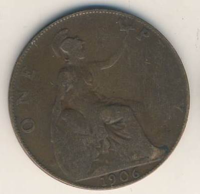 One Penny 1906 r.