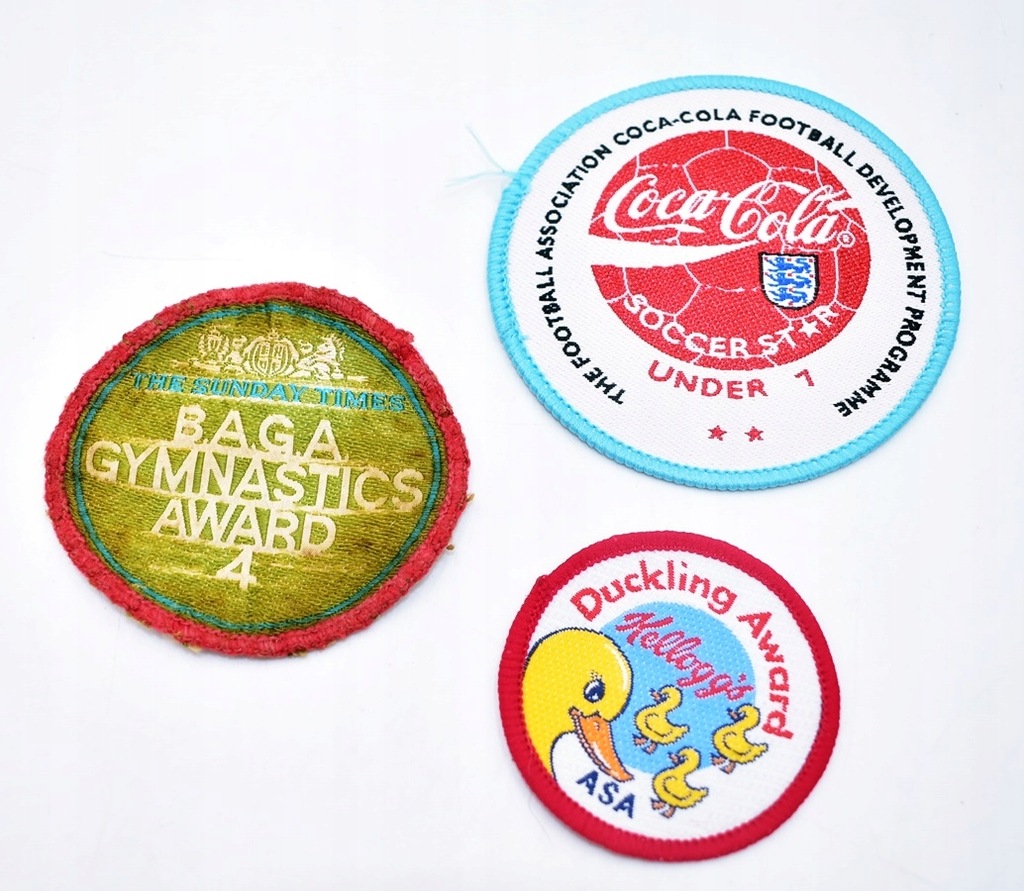 4900-9 COCA COLA... k#o ZESTAW NASZYWEK LOGOWANE