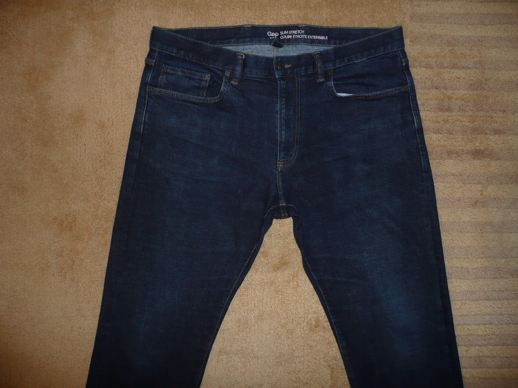 Spodnie dżinsy GAP W38/L32=50/104cm jeansy