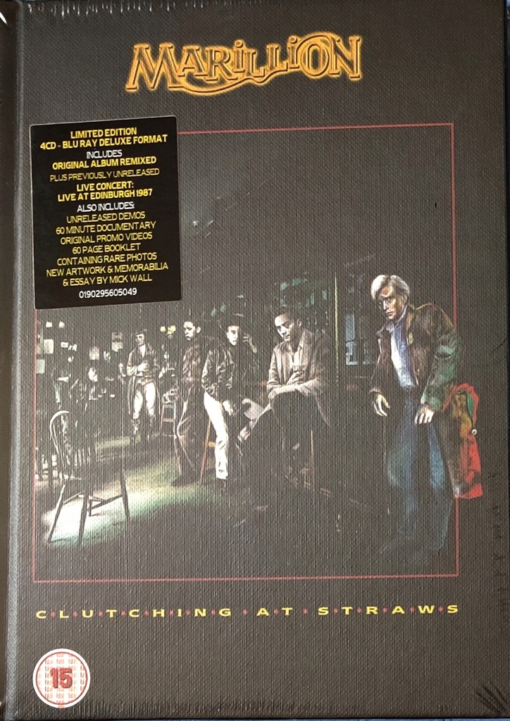 MARILLION _ CLUTCHING AT STRAWS 4CD BLU-RAY DELUXE