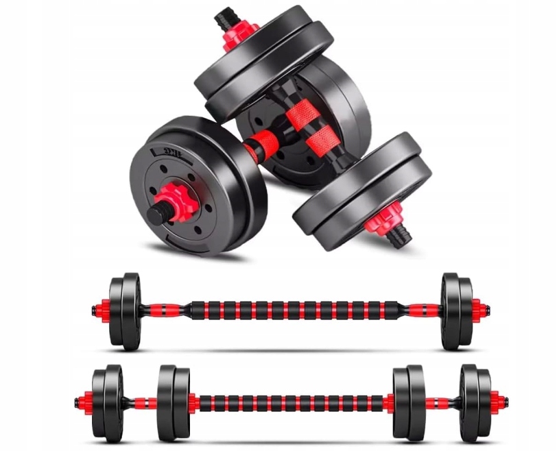 Regulowane hantle Kulturystyka 15 kg (7,5 kg * 2) Zestaw ciężarków /10