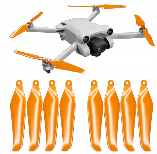 Śmigła do drona zestaw pomarańczowy MASTER AIRSCREW do DJI Mini 3 Pro /P3