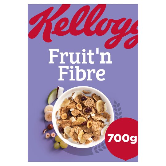 Kellogg's Fruit'n Fibre płatki śniadaniowe 700g UK